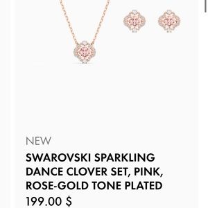 Swarovski Necklace and Earring Set